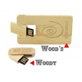 Wood's & Woody - Pen Drive USB 2.0 stampate