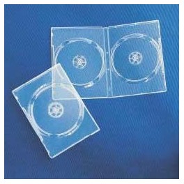 DVD Box 14mm, Doppio, Super Clear